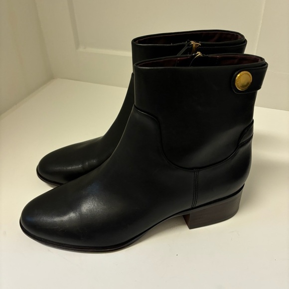 Franco Sarto Women's Jessica Low Heel Ankle Booties Boot Sz 10M - Picture 4 of 10